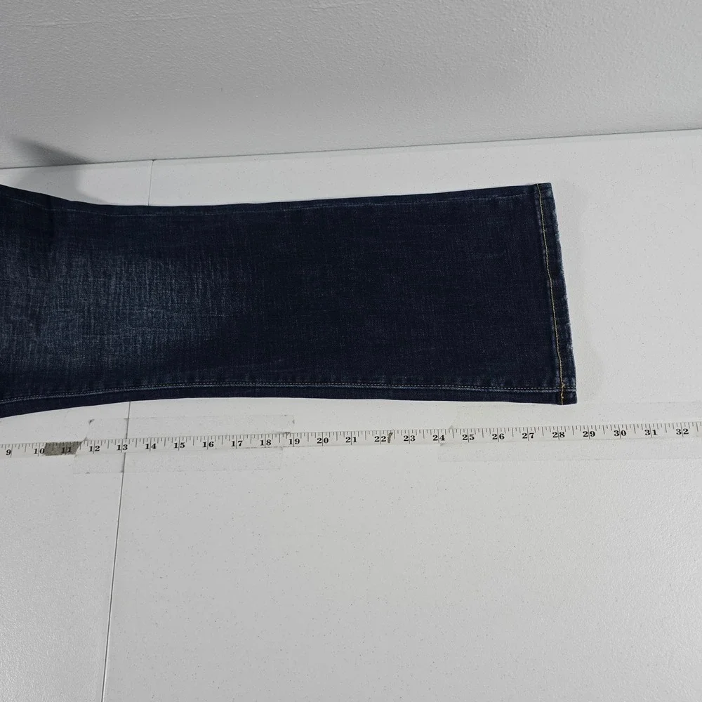 BKE Payton Mid Rise Tailored Bootcut Jeans Dark Wash ABK2169S 31x29.5
